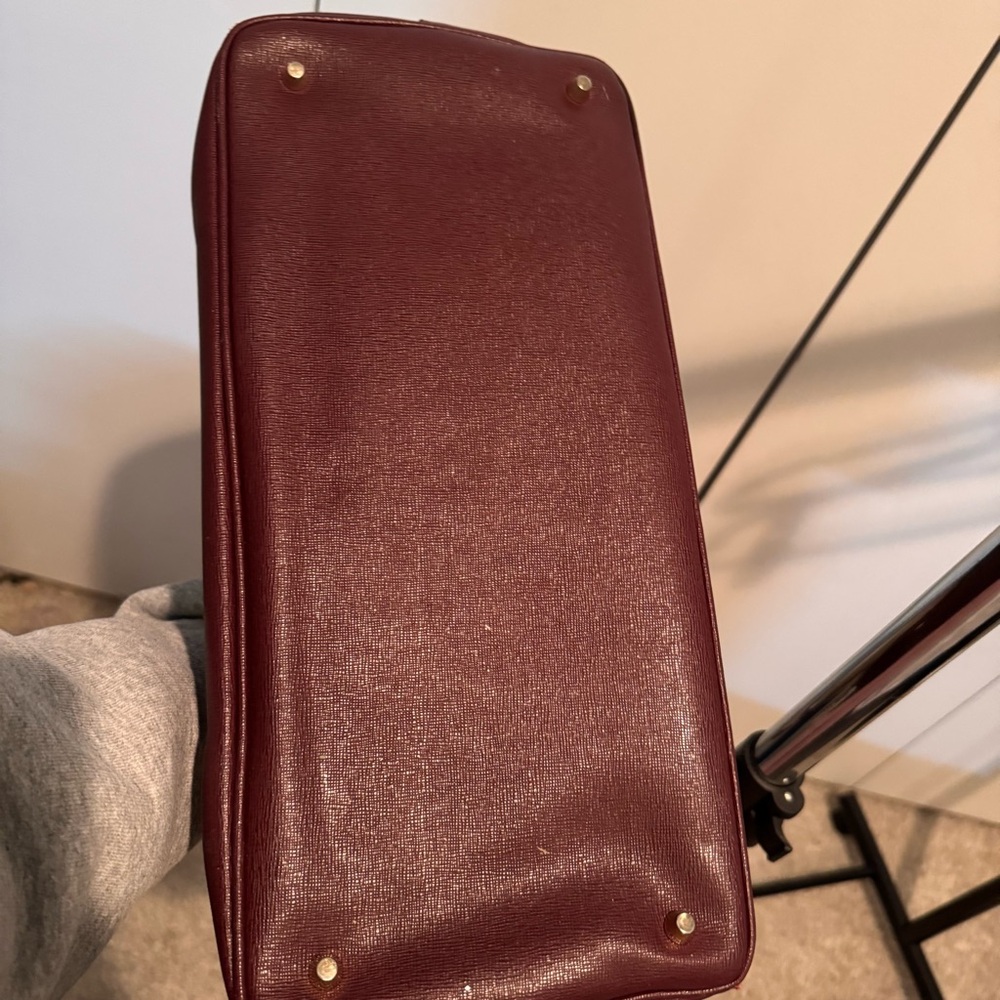 Furla Maroon Leather handbag - Picture 3 of 6